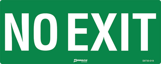 Max Global Products S8730 No Exit, Luminous Sign