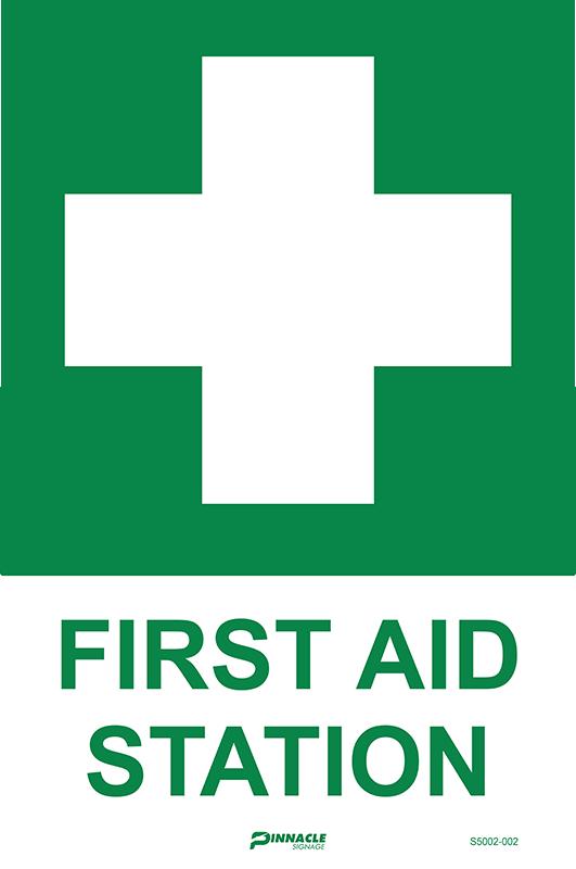 Max Global Products S5002 First Aid Station Sign