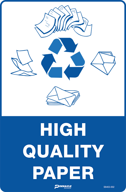 Max Global Products S6463 High Quality Paper Sign