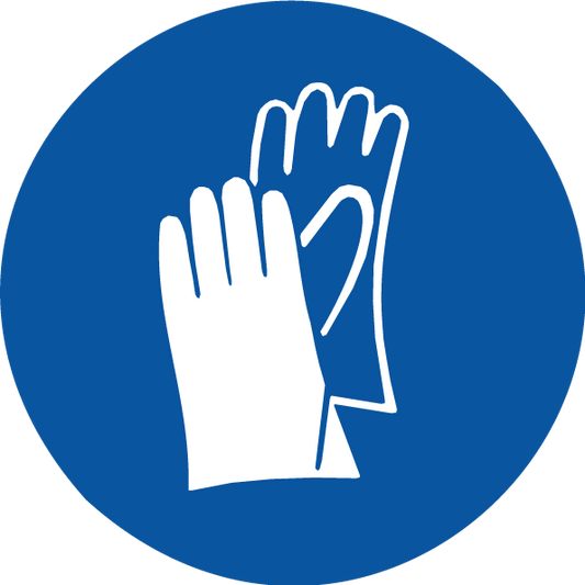 Max Global Products S1072 Gloves Pictogram, Disc Sign