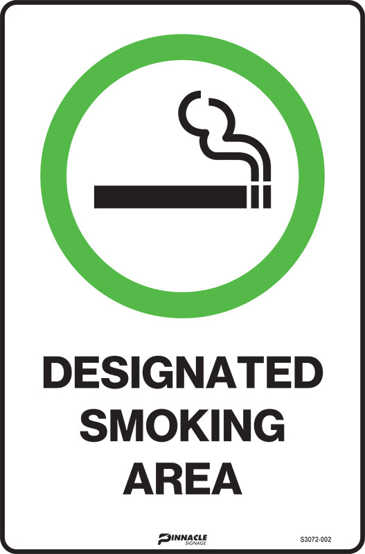 Max Global Products S3072 Designated Smoking Area