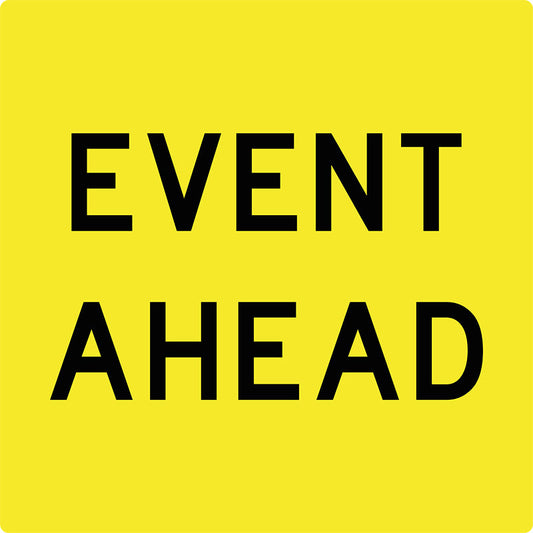 Max Global Products MM566 Event Ahead, Multi Message Sign