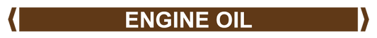 Max Global Products PM102 Pipe Markers, , Pack/10 - Engine Oil (Brown)