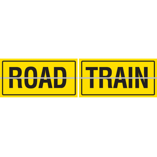 Max Global Products VS012 Road Train, , Two Piece Hinged Sign