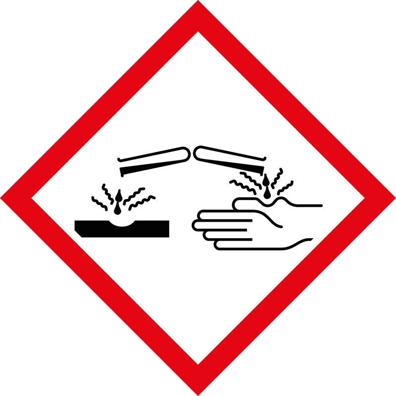 Max Global Products S7033 Corrosive (GHS Design)