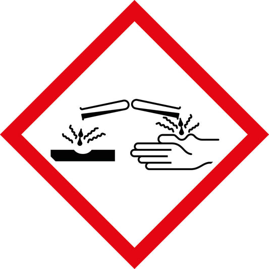 Max Global Products S7033 Corrosive (GHS Design)