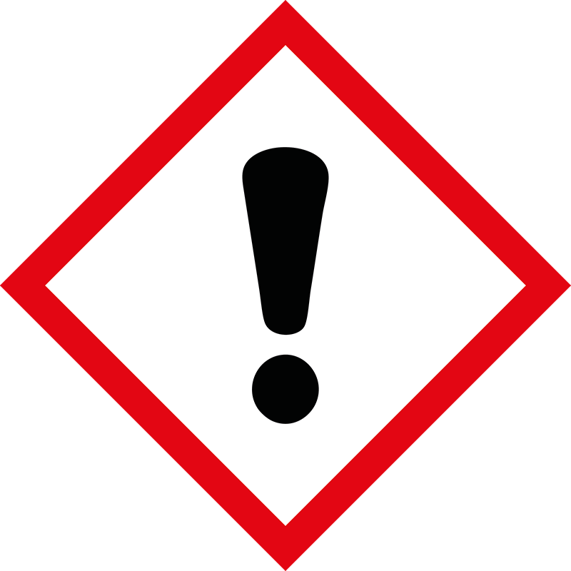 Max Global Products S7037 Health Hazard Exclamation Mark (GHS Design)