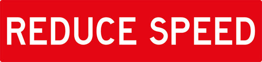 Max Global Products MM016 Reduce Speed, Multi Message Sign