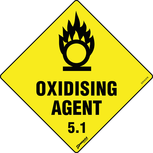 Max Global Products S7010 Oxidising Agent 5.1 Sign