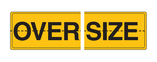 Max Global Products VS003 Oversize Sign, , Two Piece Hinged