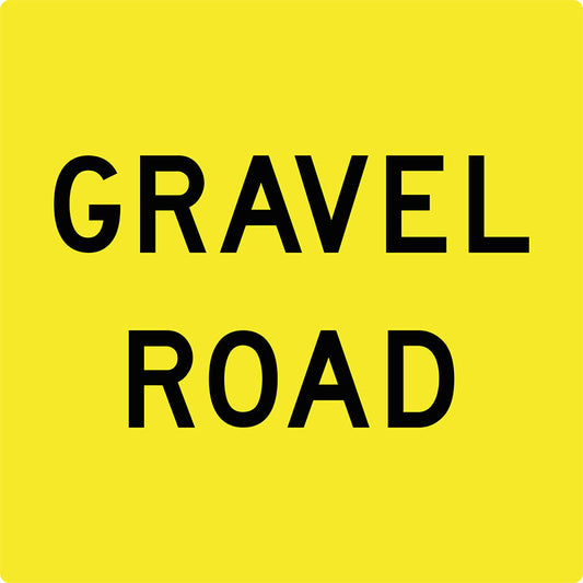 Max Global Products MM571 Gravel Road, Multi Message Sign