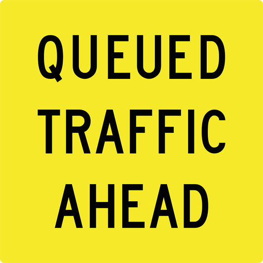 Max Global Products MM589 Queued Traffic Ahead, Multi Message Sign