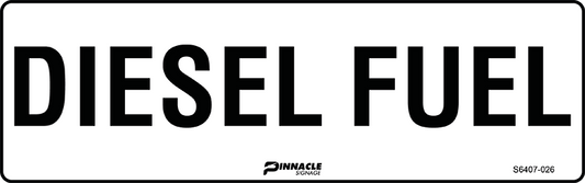 Max Global Products S6407 Diesel Fuel Sign