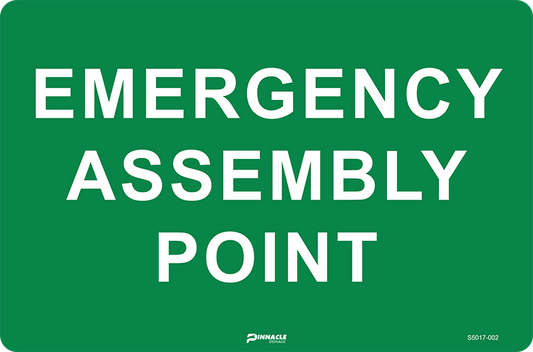 Max Global Products S5017 Emergency Assembly Point Sign