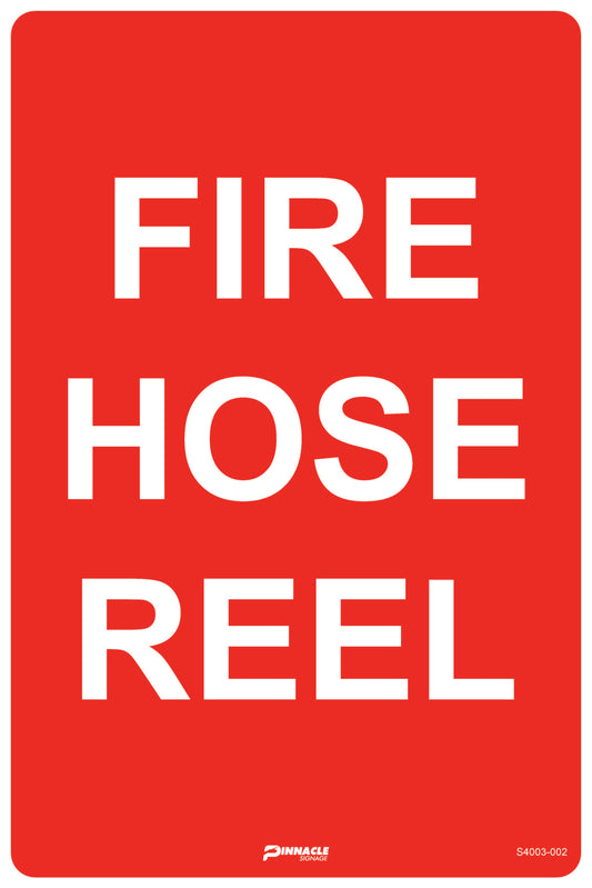 Max Global Products S5202 Fire Hose Reel Sign