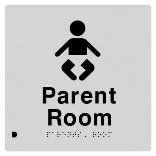 Max Global Products BS016 Sign, Parent Room, , Blue/White PVC