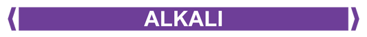 Max Global Products PM039 Pipe Markers, , Pack/10 - Alkali (Violet)