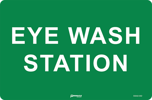 Max Global Products S5042 Eye Wash Station Sign