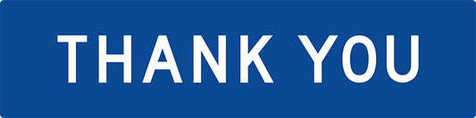 Max Global Products MM022 Thank You, Multi Message Sign