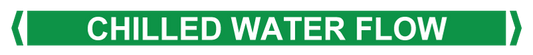 Max Global Products PM002 Pipe Markers, , Pack/10 - Chilled Water (Green)