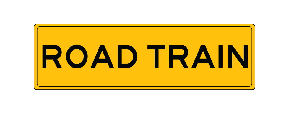 Max Global Products VS010 Road Train Sign