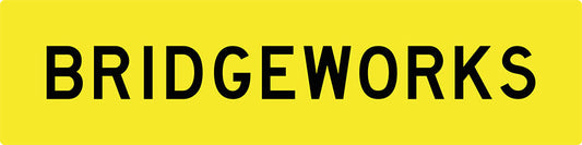 Max Global Products MM024 Bridge Works, Multi Message Sign