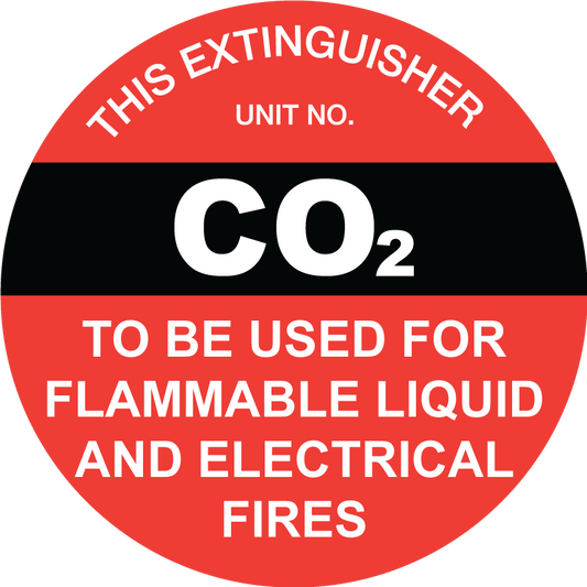 Max Global Products S5223 This Extinguisher: CO2, Disc Sign