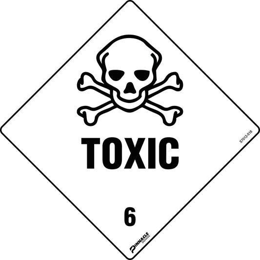Max Global Products S7012 Toxic 6 Sign