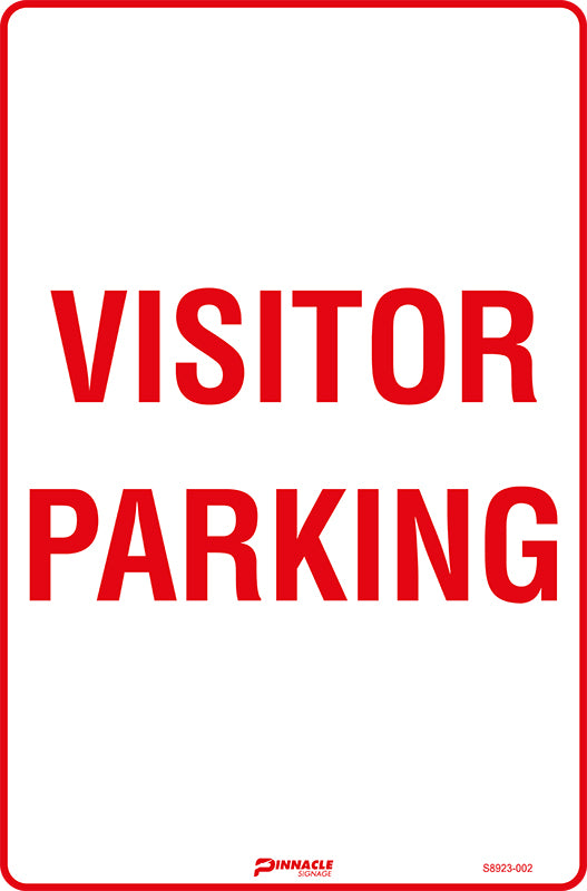 Max Global Products S8923 Visitor Parking Sign