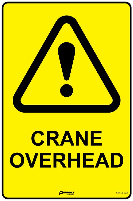 Max Global Products S4132 Crane Overhead Sign