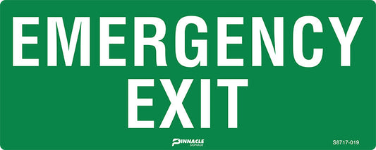 Max Global Products S8717 Emergency Exit, Luminous Sign