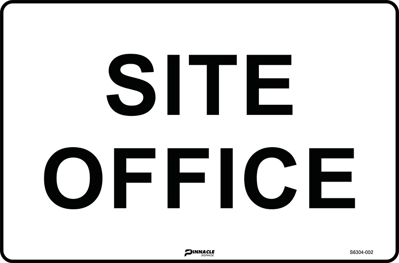 Max Global Products S6304 Site Office Sign