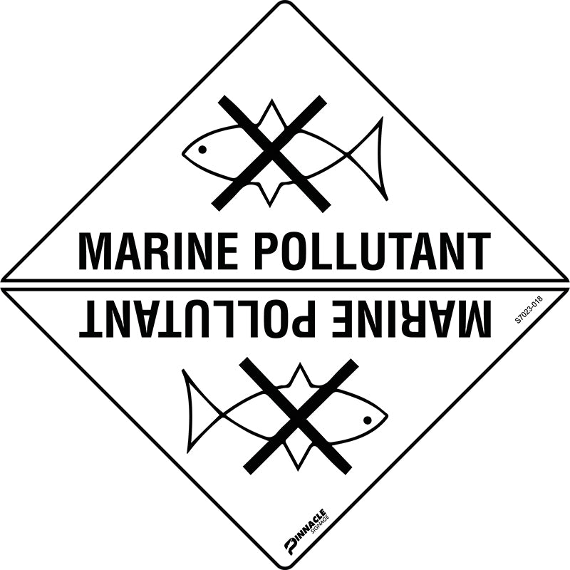 Max Global Products S7023 Marine Pollutant Sign