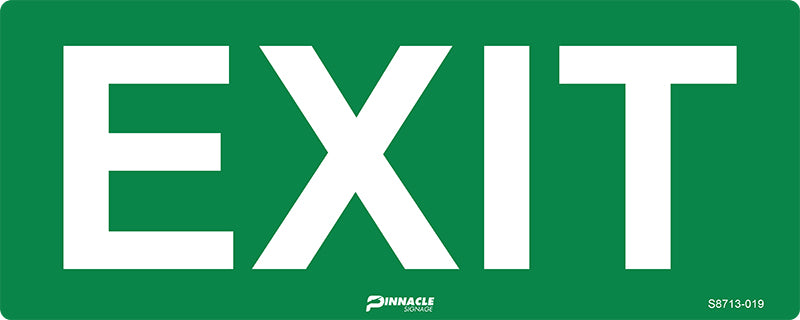 Max Global Products S8713 Exit, Luminous Sign