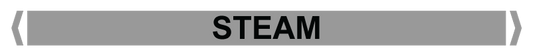 Max Global Products PM022 Pipe Markers, , Pack/10 - Steam (Light Grey)