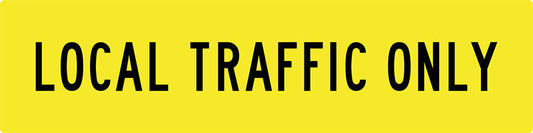 Max Global Products MM023 Local Traffic Only, Multi Message Sign