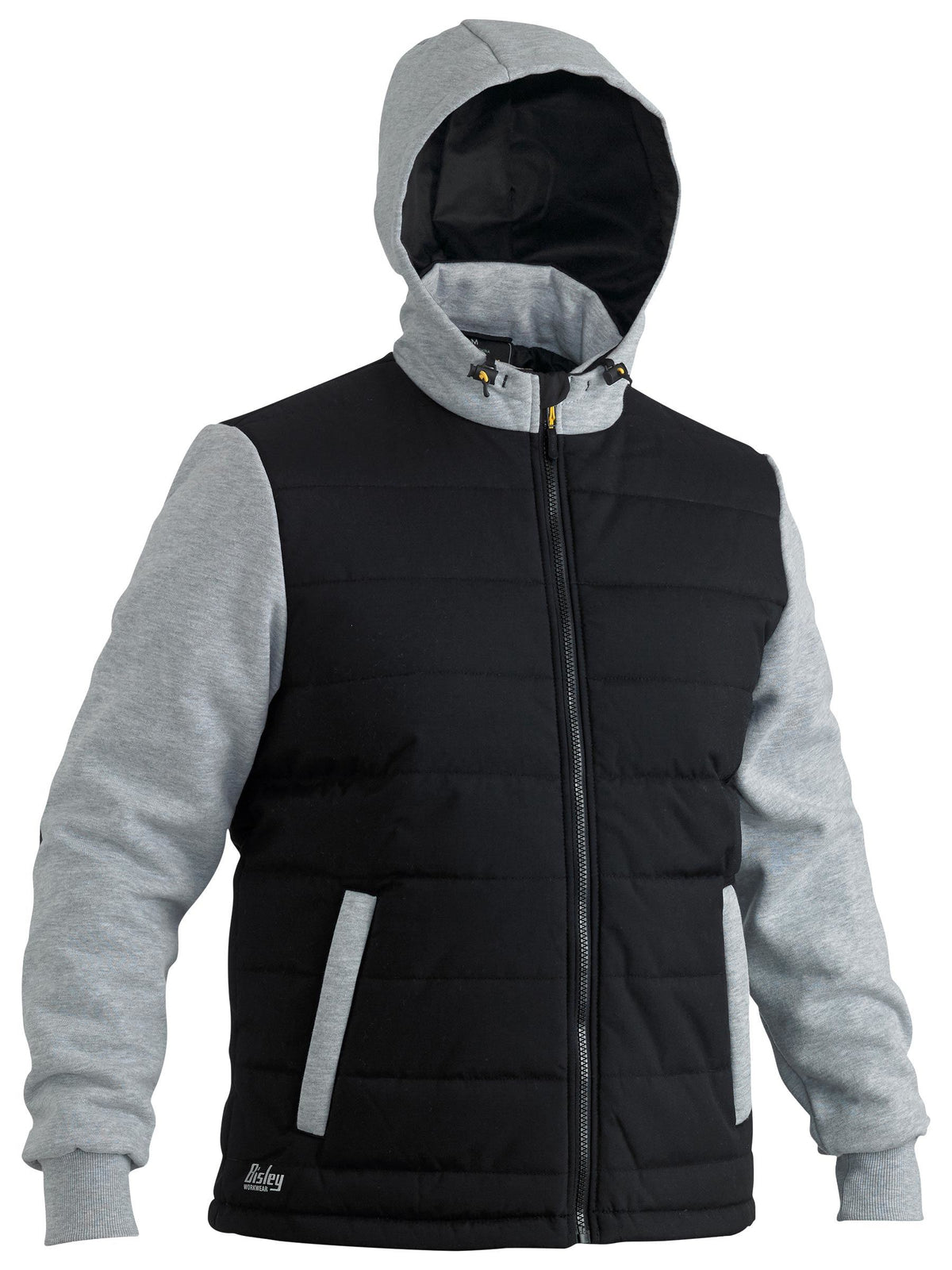 BJ6944 Flx & Move™ Contrast Puffer Fleece Hooded Jacket