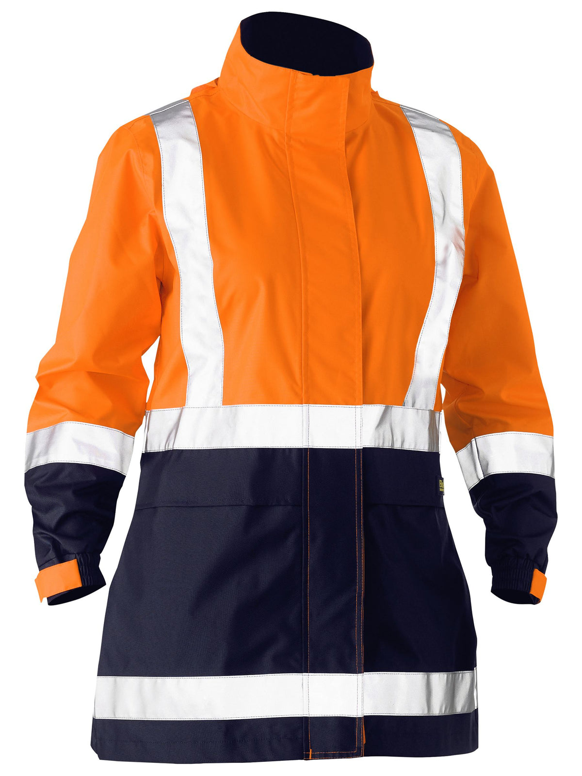BJL6766T Women's Taped Hi Vis Recycled Rain Shell Jacket