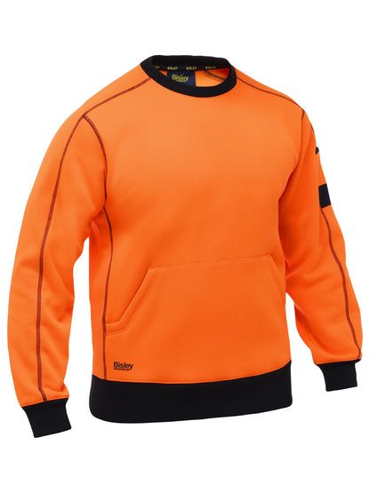 BK6722 Work Fleece Crew Neck Jumper