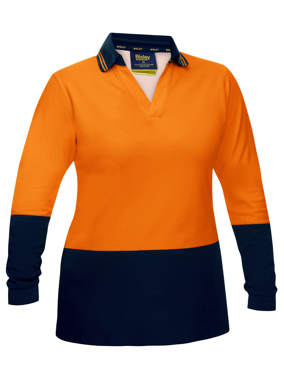 BKL6234 Women's Hi Vis V-Neck Polo