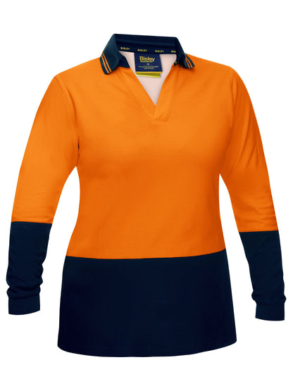 BKL6234 Women's Hi Vis V-Neck Polo