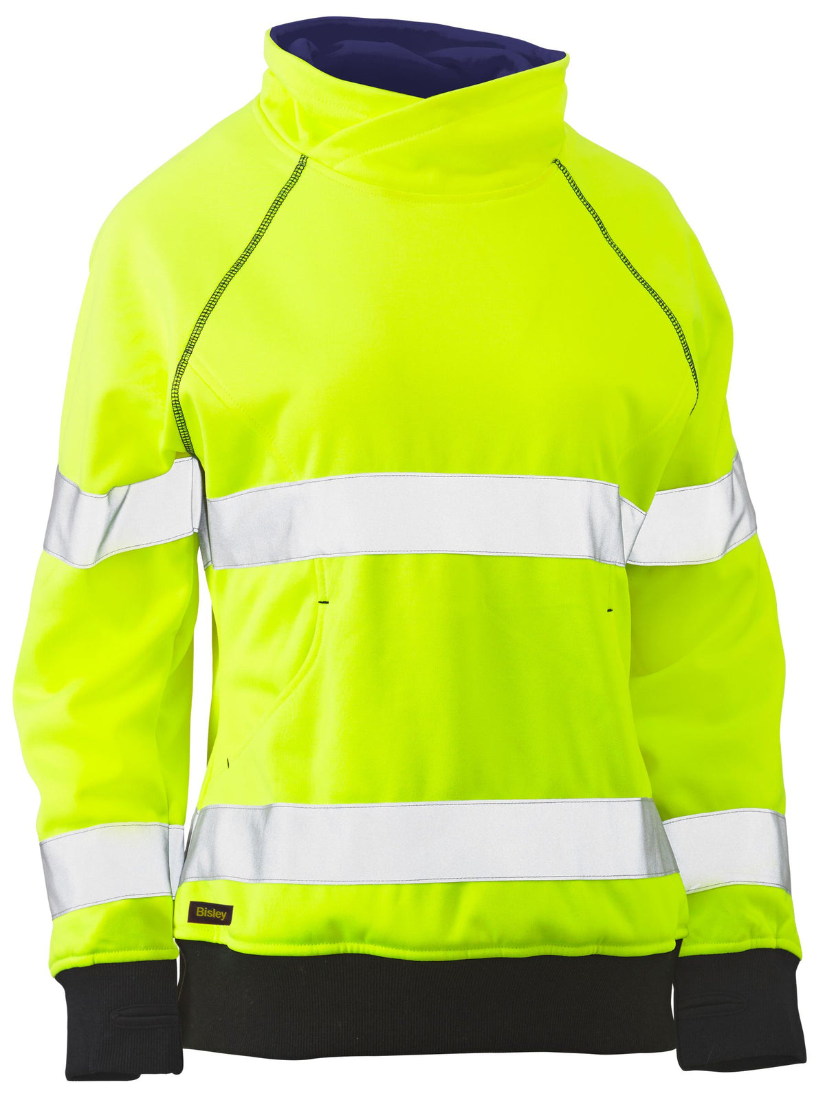 BKL6818T Women's Taped Hi Vis Fleece Jumper