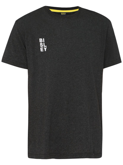 BKT091 Bisley Cotton Vertical Logo Tee
