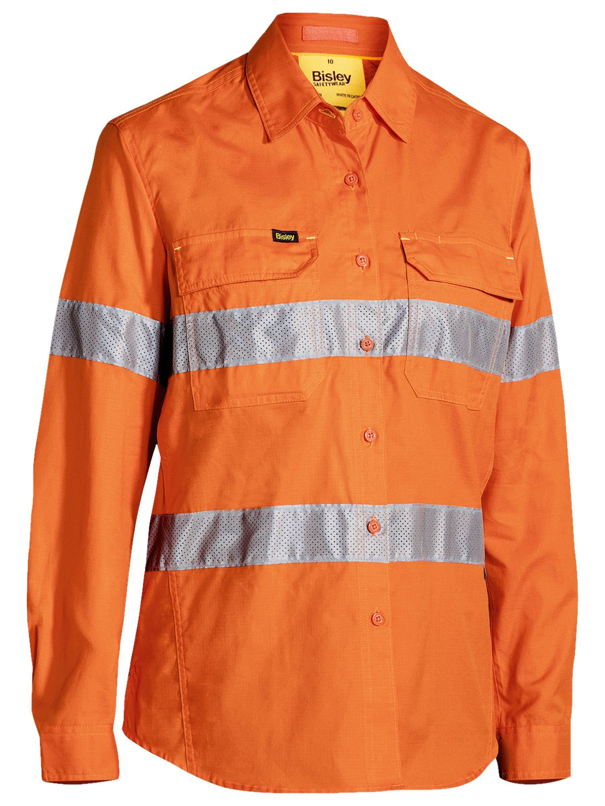 BL6416T Women's X Airflow™ Taped Hi Vis Ripstop shirt