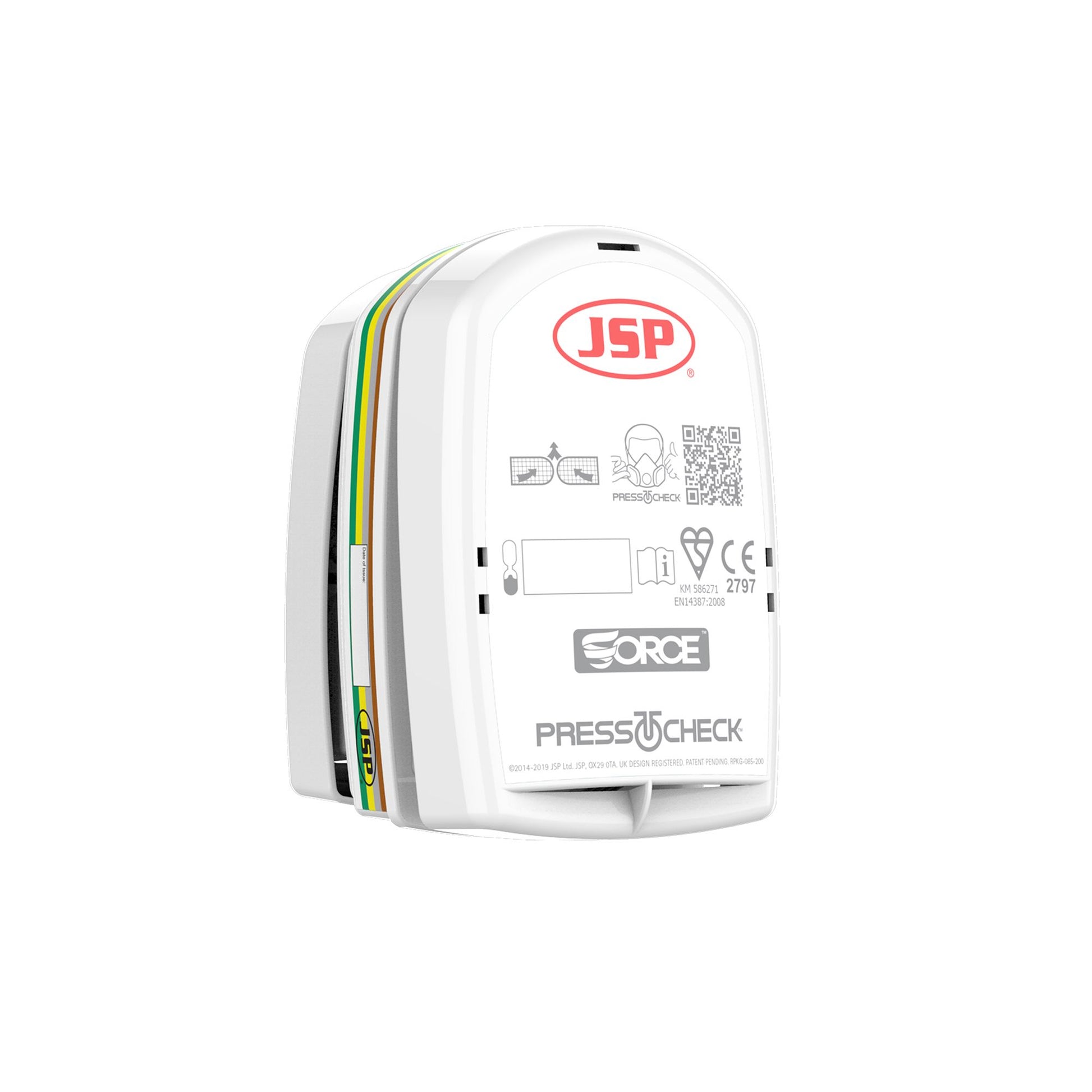 JSP Safety Press To Check P3 Dust Filters - 1 pair