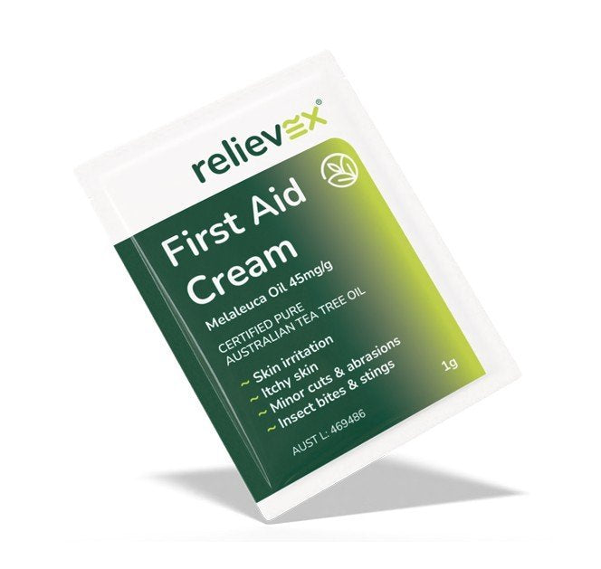 ESAPHARRM BN-AS2000 Relievex Antiseptic & Itch Relief Cream 1g Sachets Carton of 2000