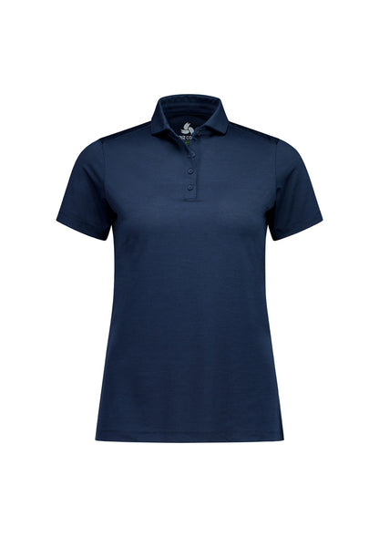 BizCollection BP2610LS Womens Phoenix Short Sleeve Polo - Navy