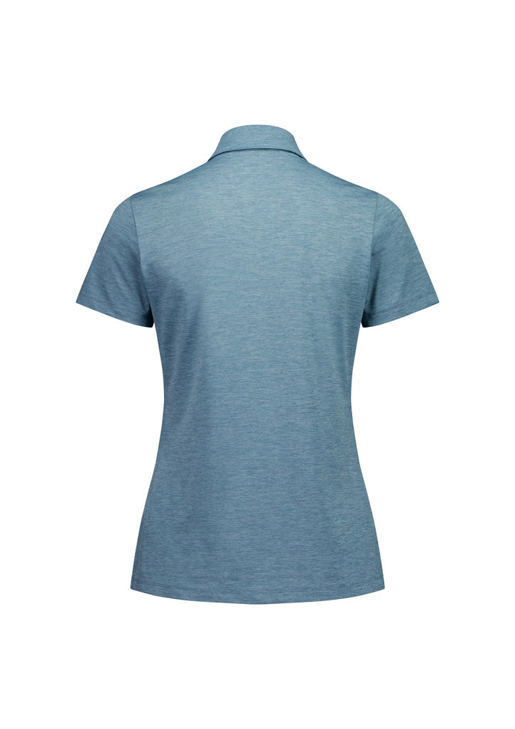 BizCollection BP2610LS Womens Phoenix Short Sleeve Polo - Ocean Marle