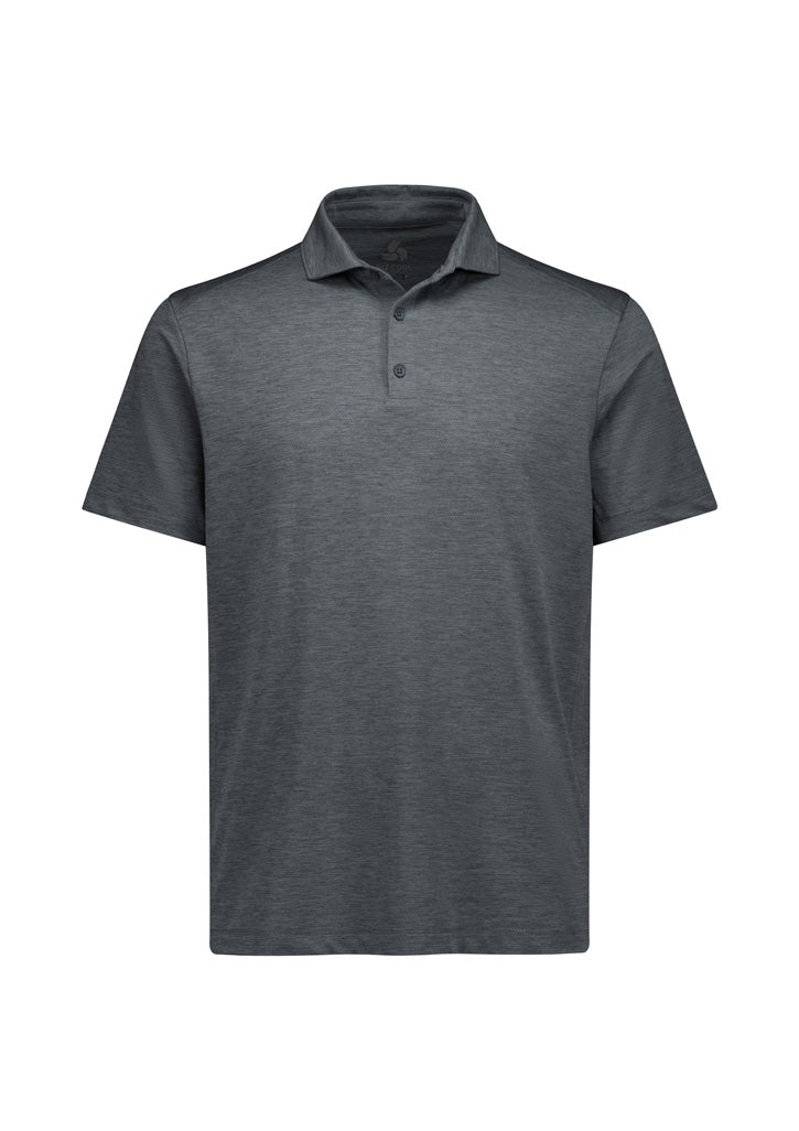 BizCollection BP2610MS Mens Phoenix Short Sleeve Polo - Charcoal Marle