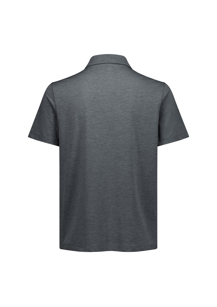 BizCollection BP2610MS Mens Phoenix Short Sleeve Polo - Charcoal Marle